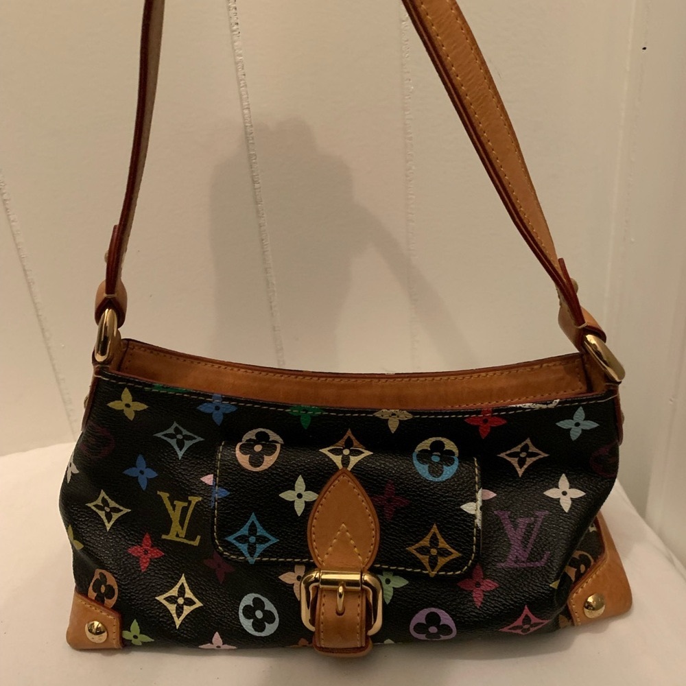 Authentic Louis Vuitton, multicolored, purse